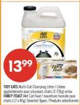 TIDY CATS MULTI-CAT CLUMPING LITTER