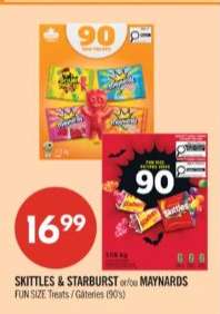 SKITTLES & STARBURST or/ou MAYNARDS