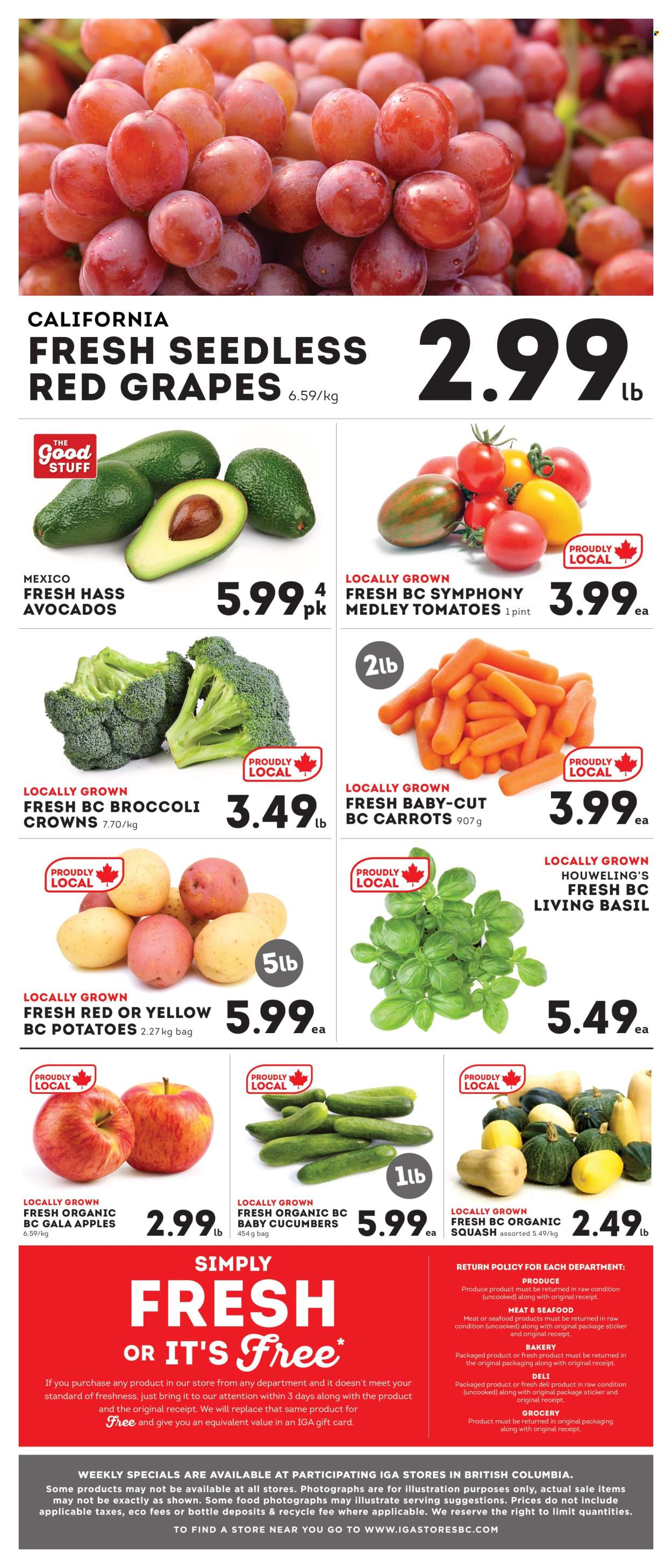 IGA Simple Goodness flyer - September 18, 2026 - September 24, 2026. Page 6