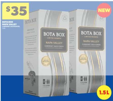 Bota Box Napa Valley Cabernet Sauvignon