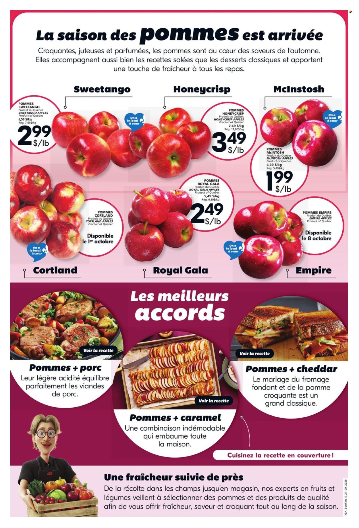 IGA flyer - September 24, 2026 - October 14, 2026. Page 5