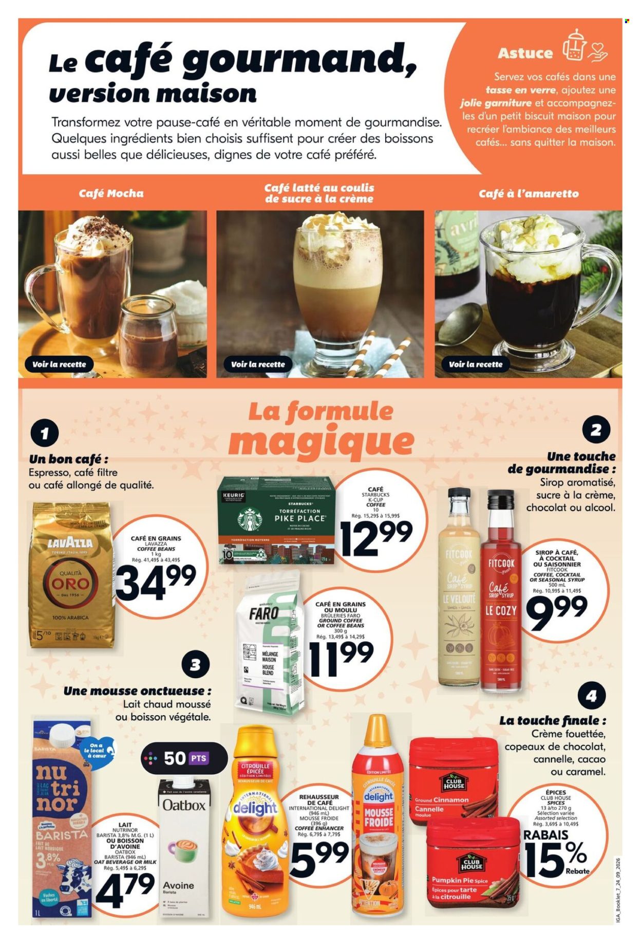 IGA flyer - September 24, 2026 - October 14, 2026. Page 7