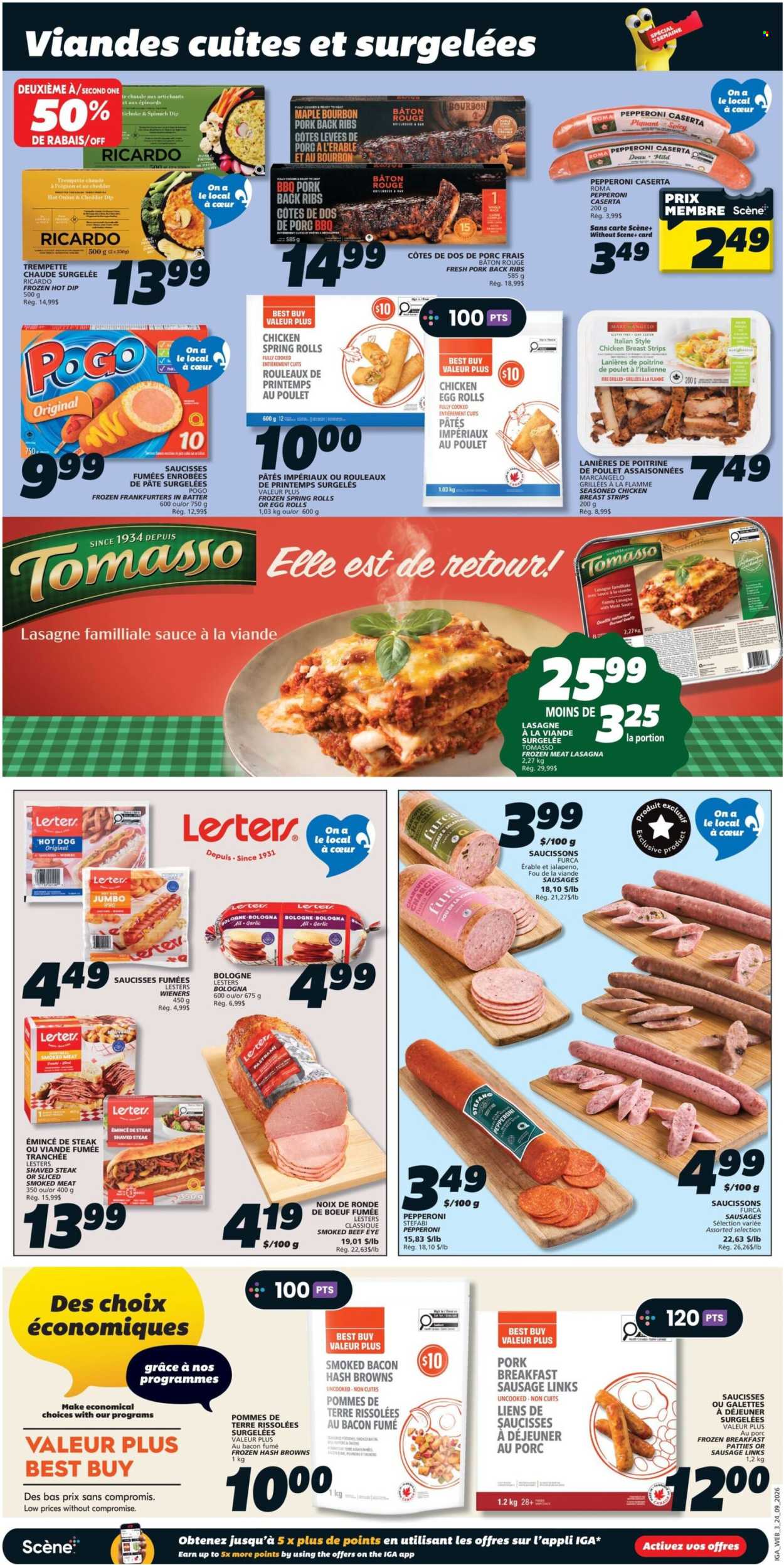 IGA flyer - September 24, 2026 - September 30, 2026. Page 6
