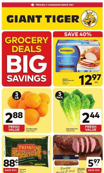 thumbnail - Giant Tiger flyer - Weekly Flyer