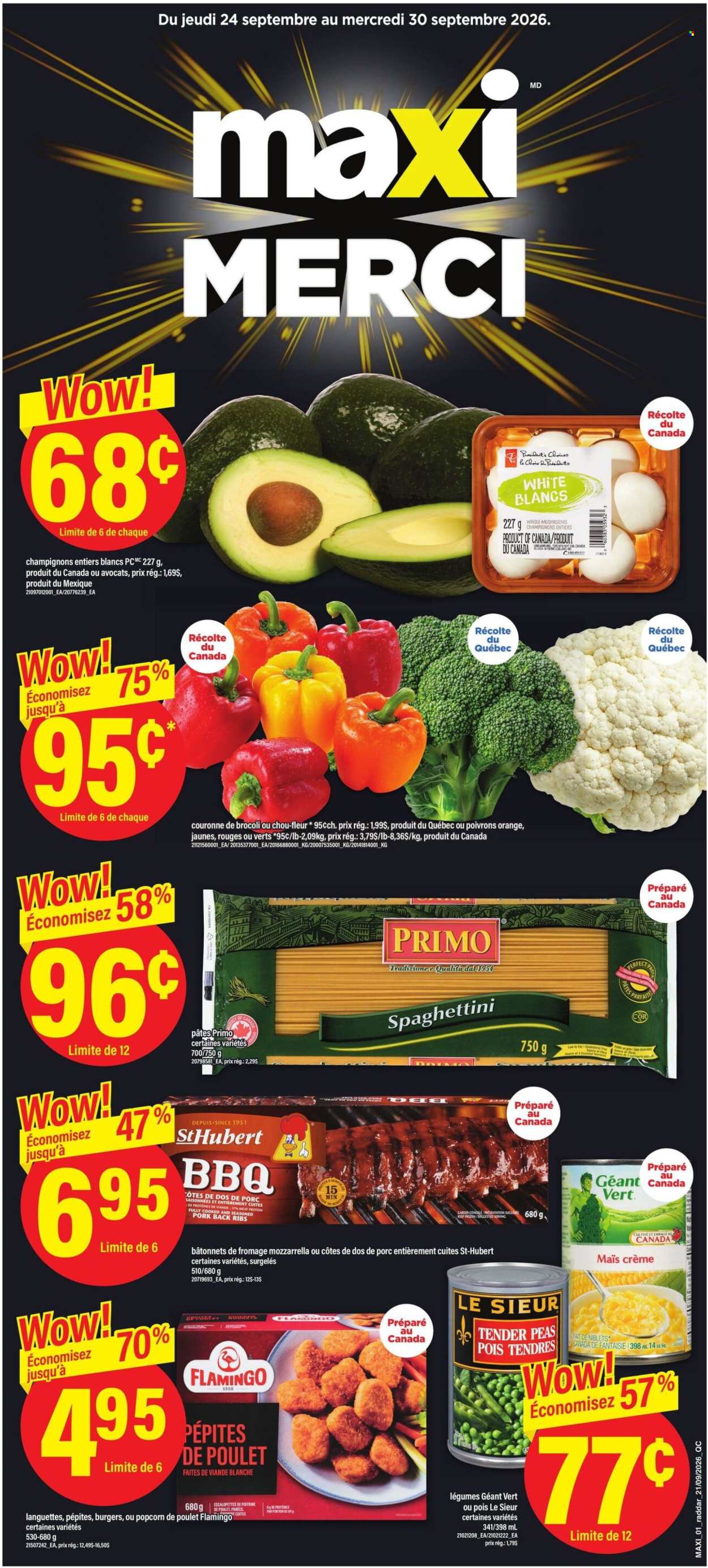 Maxi flyer - September 24, 2026 - September 30, 2026. Page 1