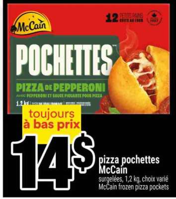 PIZZA POCHETTES MCCAIN