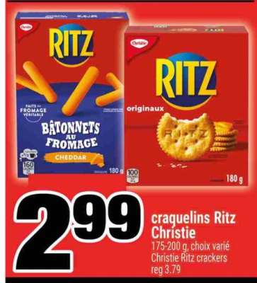 Craquelins Ritz Christie
