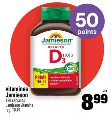 vitamines Jamieson