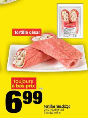 tortillas Snack2go