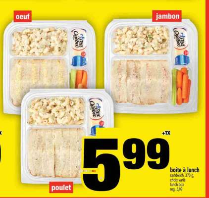 Boîte à lunch