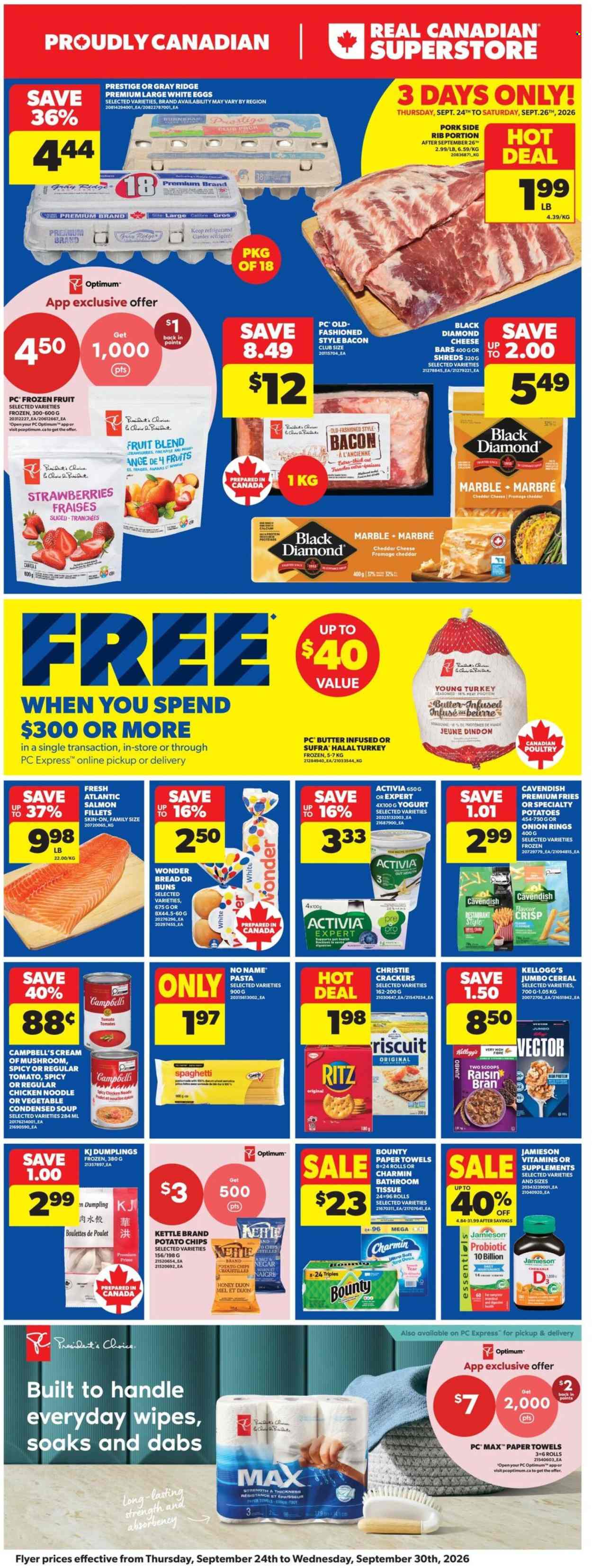 Real Canadian Superstore flyer - September 24, 2026 - September 30, 2026. Page 1