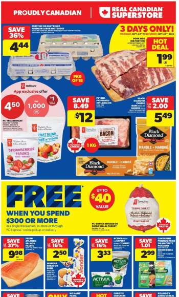 Real Canadian Superstore Flyer - September 24, 2026 - September 30, 2026.