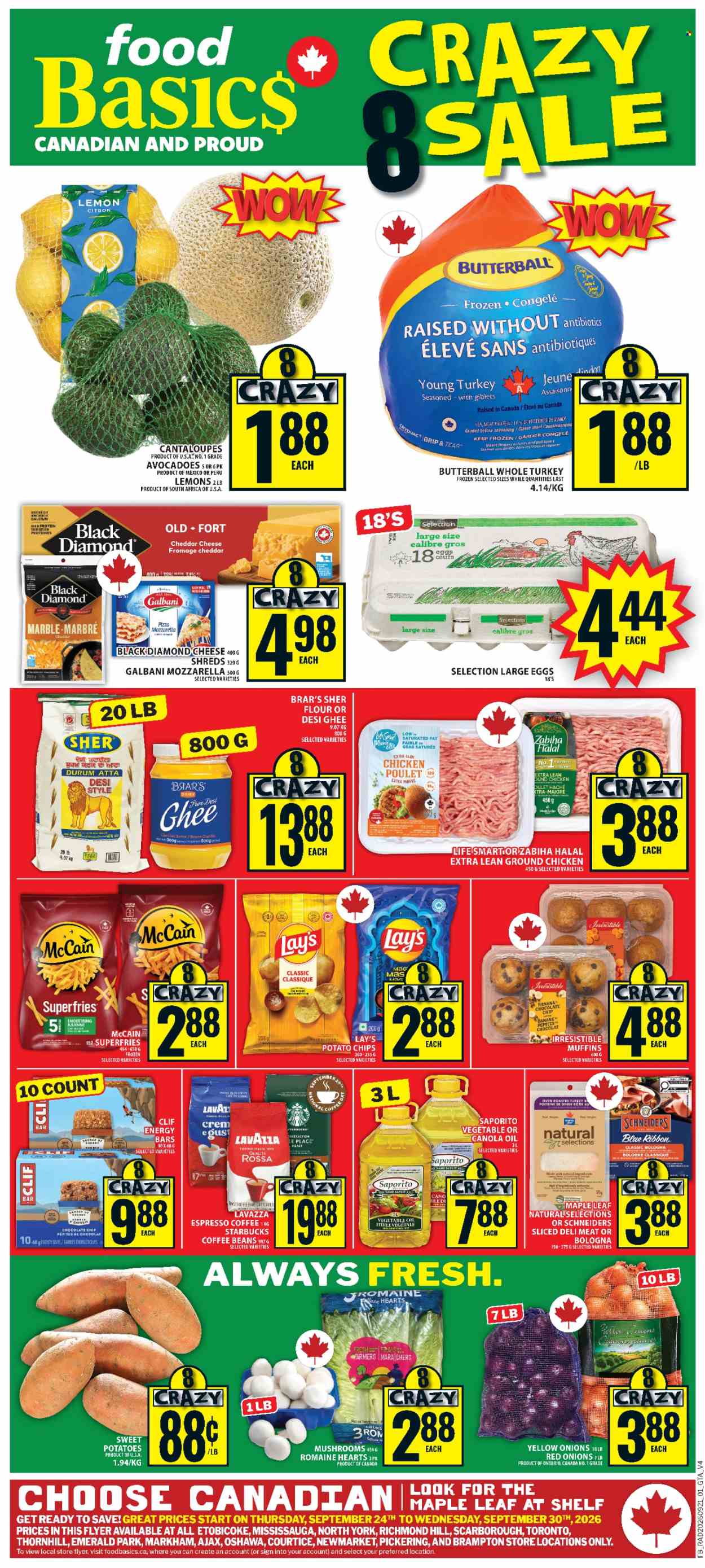 Food Basics flyer - September 24, 2026 - September 30, 2026. Page 1