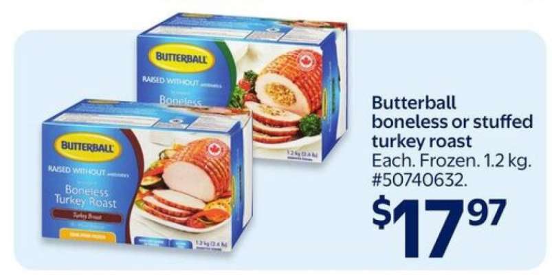 Butterball Boneless or Stuffed Turkey Roast