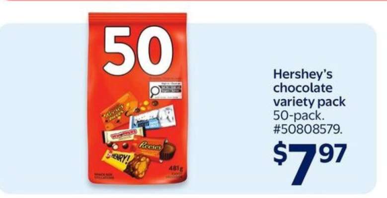 Hershey's chocolate variety pack