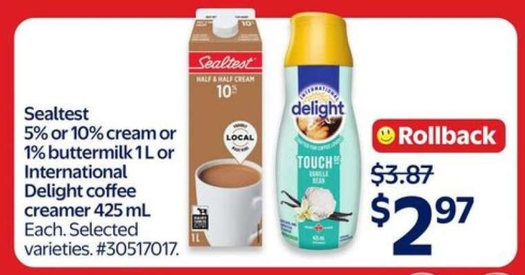 Sealtest or International Delight