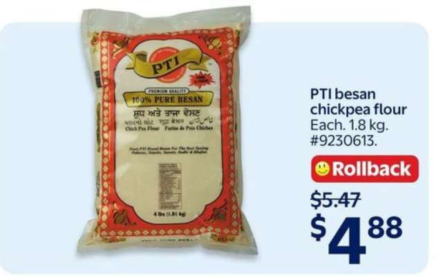 PTI besan chickpea flour