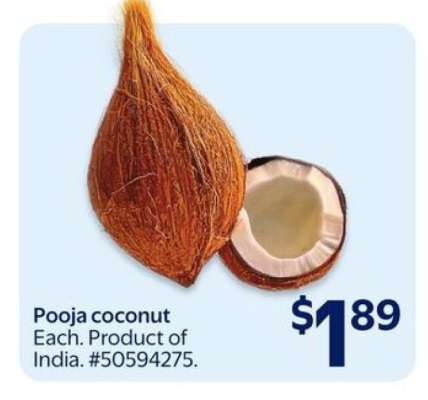 Pooja coconut