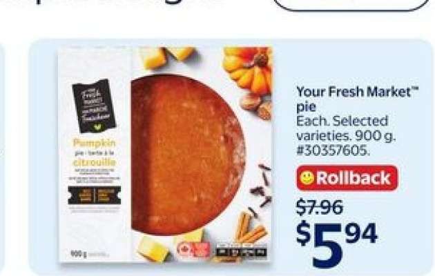 Your Fresh Market™ pie