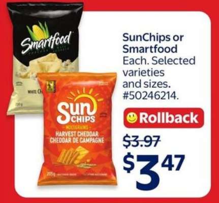 Sunchips or Smartfood