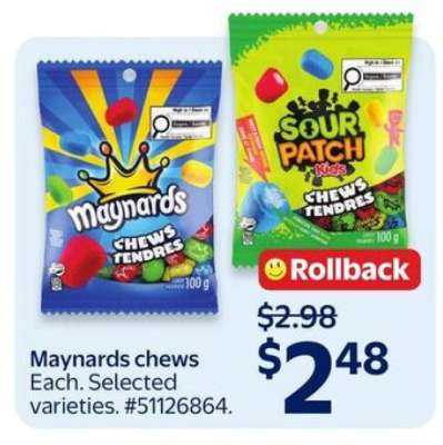 Maynards chews