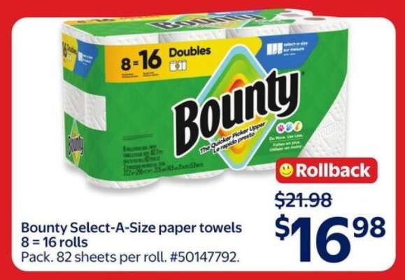 Bounty Select-A-Size Paper Towels