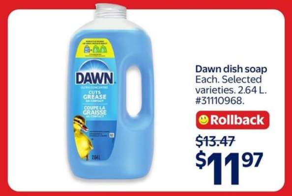 DAWN DISH SOAP