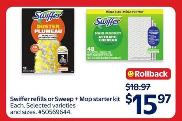 Swiffer refills or Sweep + Mop starter kit