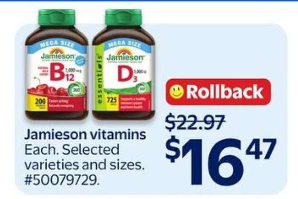 Jamieson Vitamins