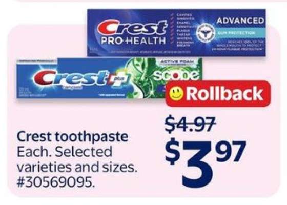 Crest Toothpaste