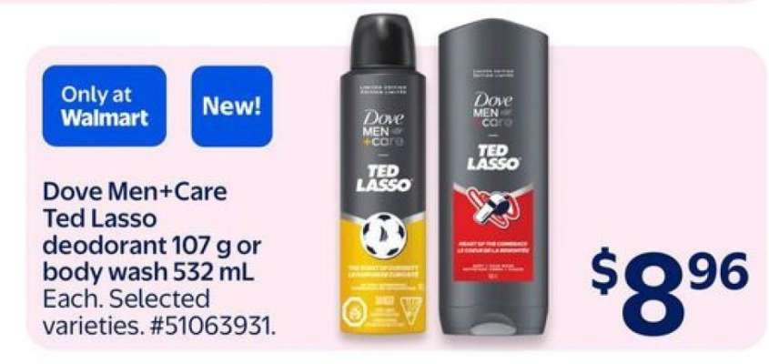 Dove Men+Care Ted Lasso