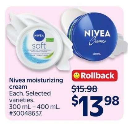 NIVEA moisturizing cream