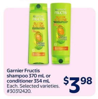 Garnier Fructis Shampoo or Conditioner