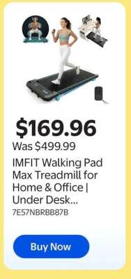 IMFIT Walking Pad Max Treadmill