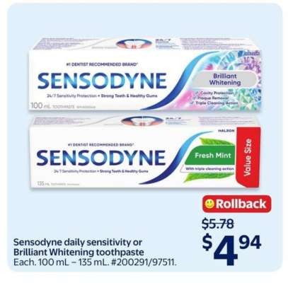 Sensodyne Toothpaste