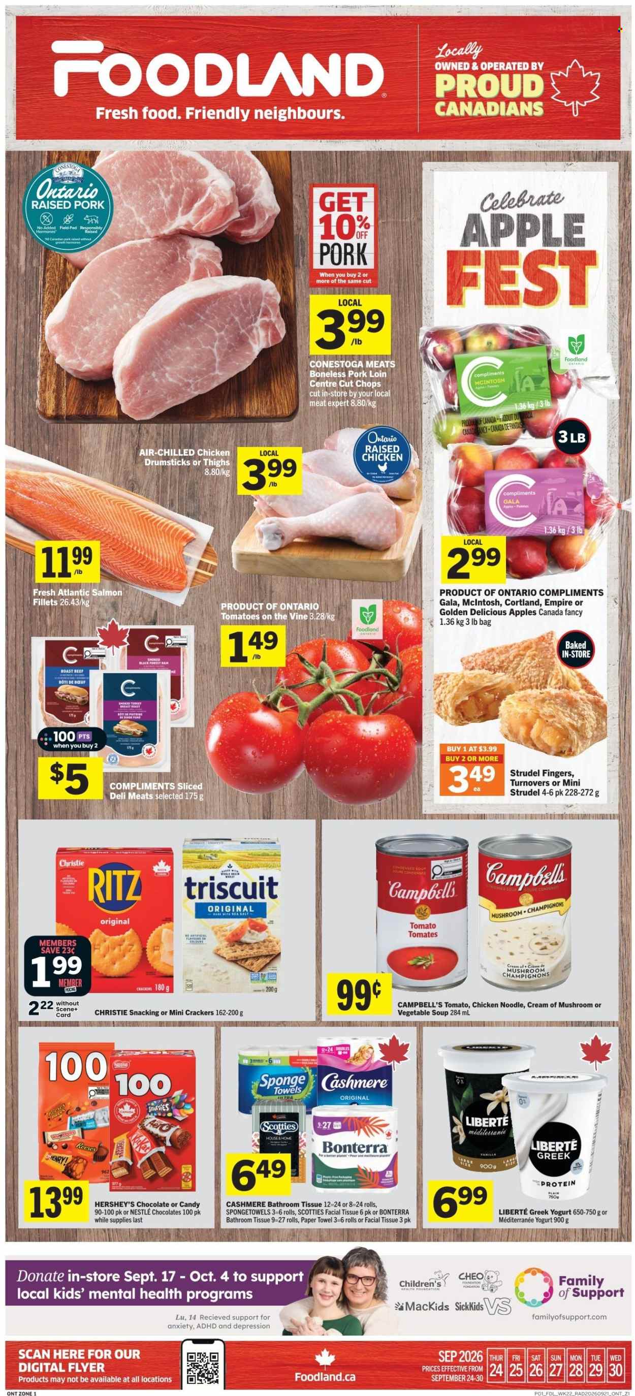 Foodland flyer - September 24, 2026 - September 30, 2026. Page 1