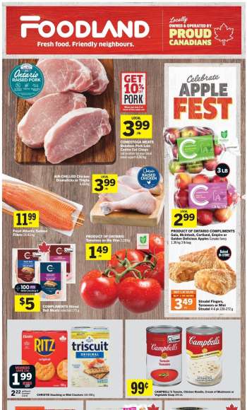 Foodland Flyer - September 24, 2026 - September 30, 2026.