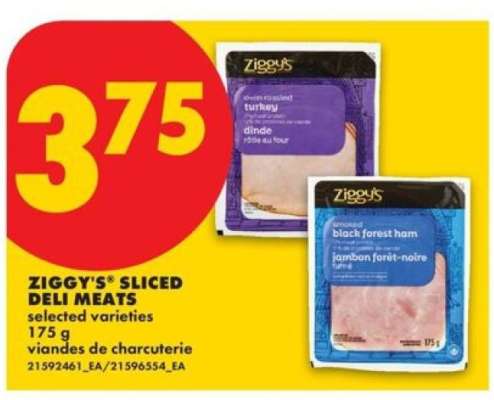 Ziggy's Sliced Deli Meats