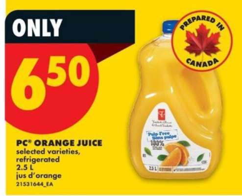 PC Orange Juice