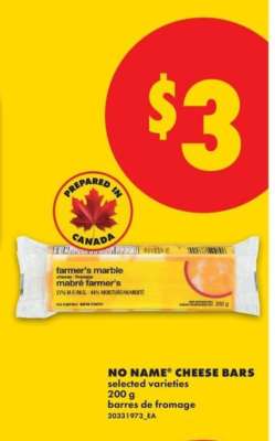 NO NAME CHEESE BARS