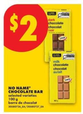 NO NAME® CHOCOLATE BAR