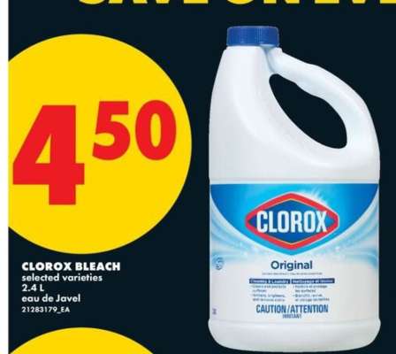 CLOROX BLEACH
