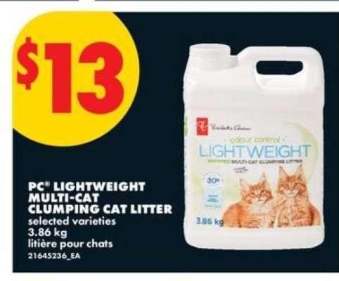 PC Lightweight Multi-Cat Clumping Cat Litter