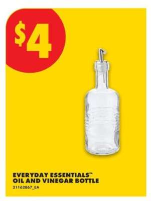 EVERYDAY ESSENTIALS™ OIL AND VINEGAR BOTTLE