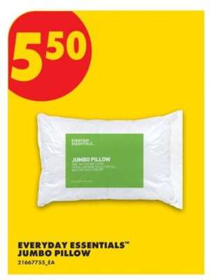 EVERYDAY ESSENTIALS™ Jumbo Pillow