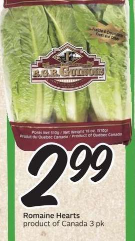 ROMAINE HEARTS
