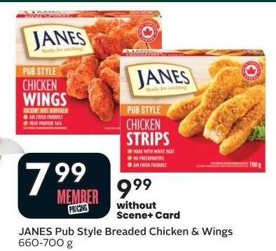 JANES PUB STYLE BREADED CHICKEN WINGS