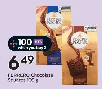 FERRERO Chocolate Squares 105 g