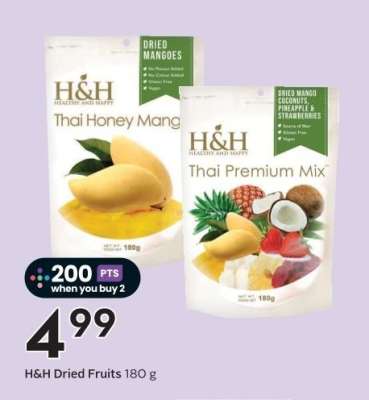 H&H Dried Fruits 180 g