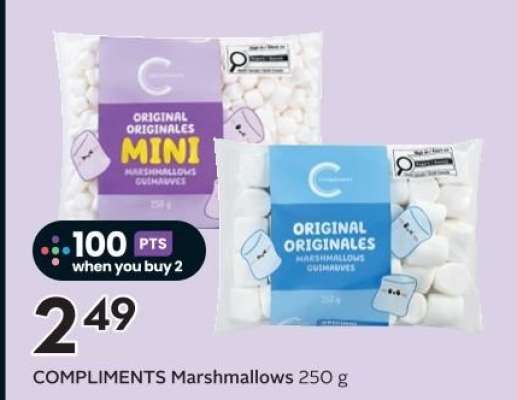 COMPLIMENTS Marshmallows